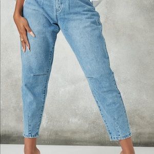 Carrot Leg Jeans (High Rise)